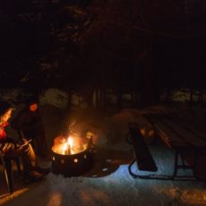 Camping in winter - Pix on Trips