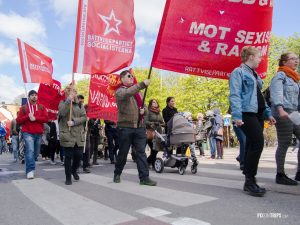 International Workers Day Rally in Stockholm - Pix on Trips