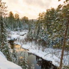 Winter landscape of a wilderness park - Pix on Trips
