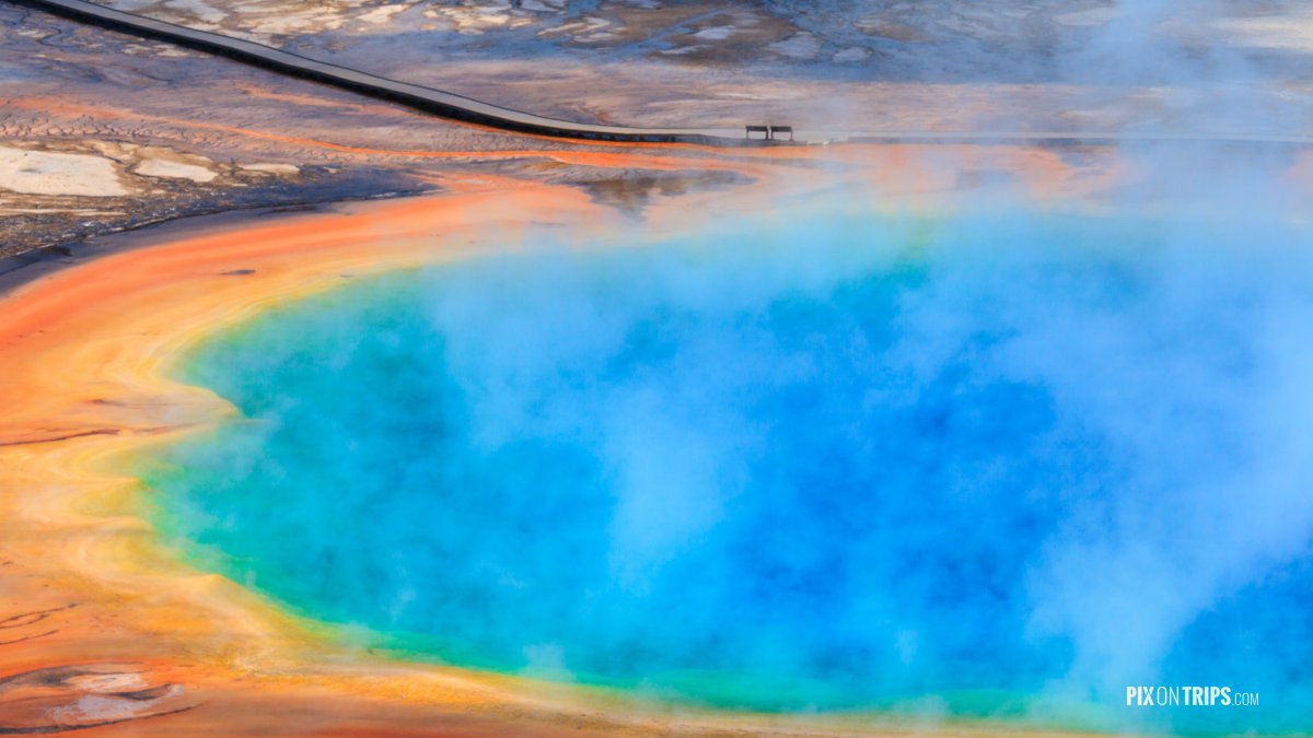 Grand Prismatic Spring - Pix on Trips