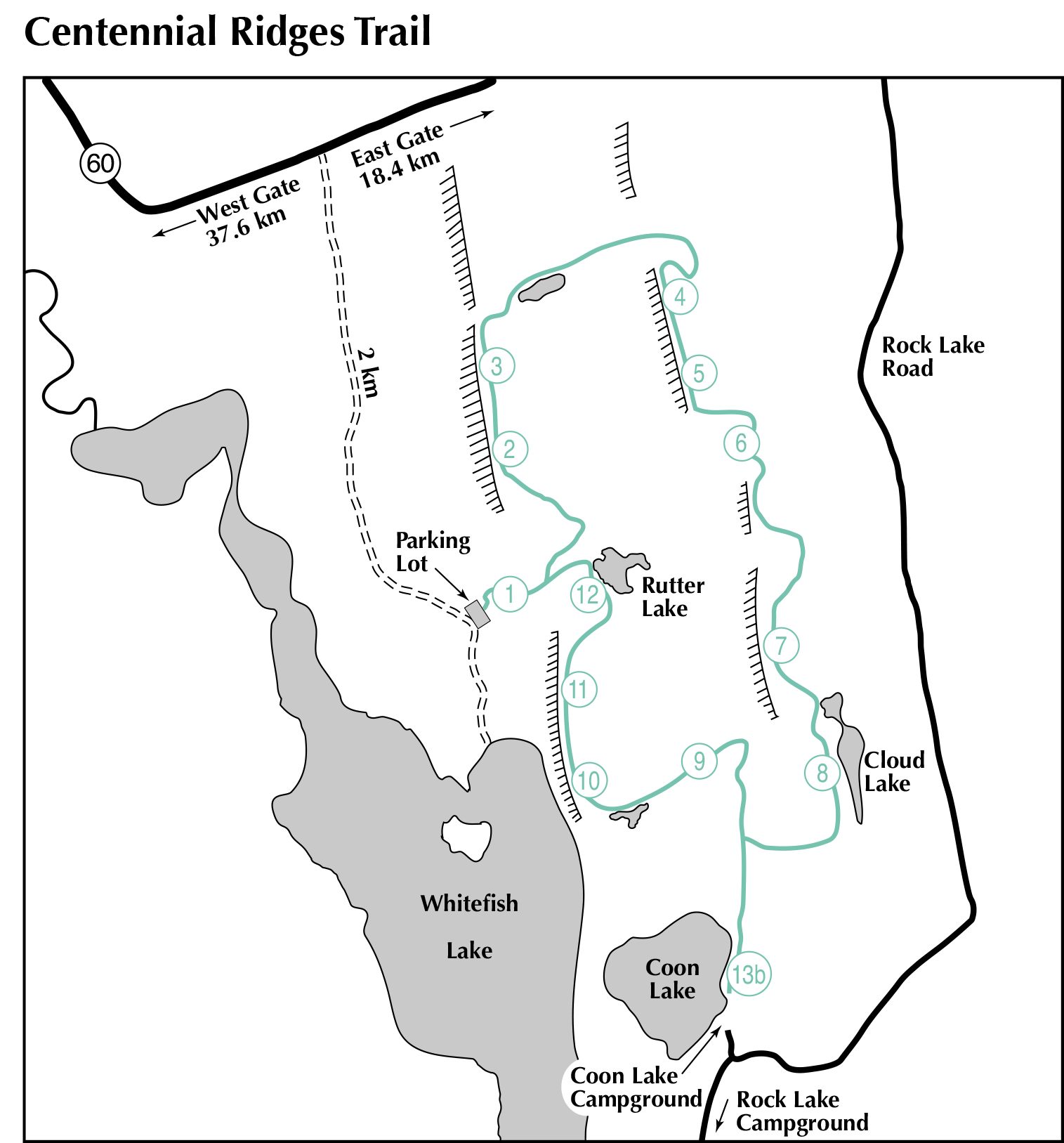 Centennial Ridges Trail